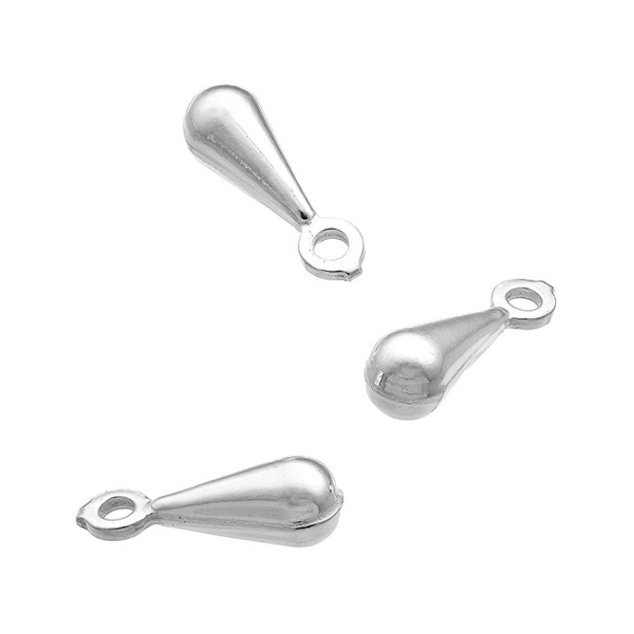 10mm drop pendants with ring (approx. 10pcs)