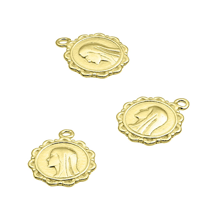 Sterling Silver Yellow Gold 1 MICRON