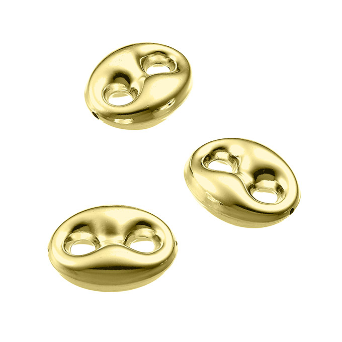 Sterling Silver Yellow Gold 3 MICRONS