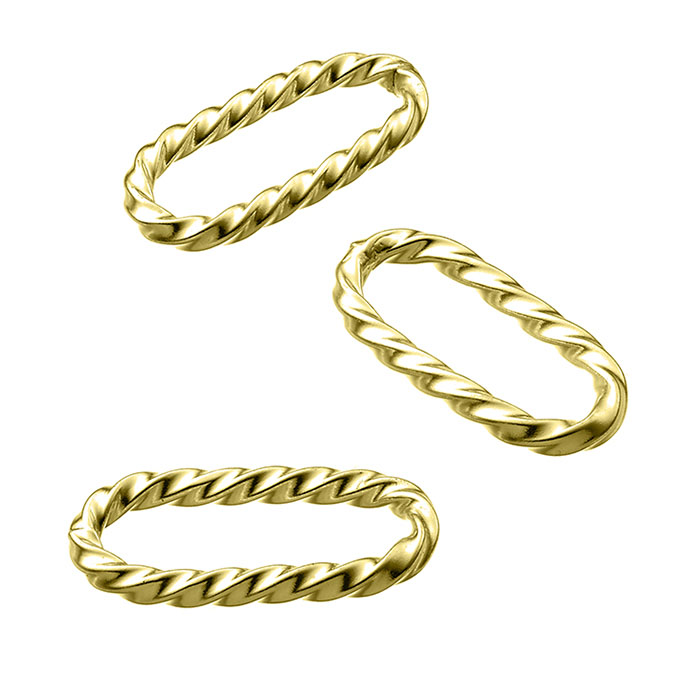 Sterling Silver Yellow Gold 1 MICRON