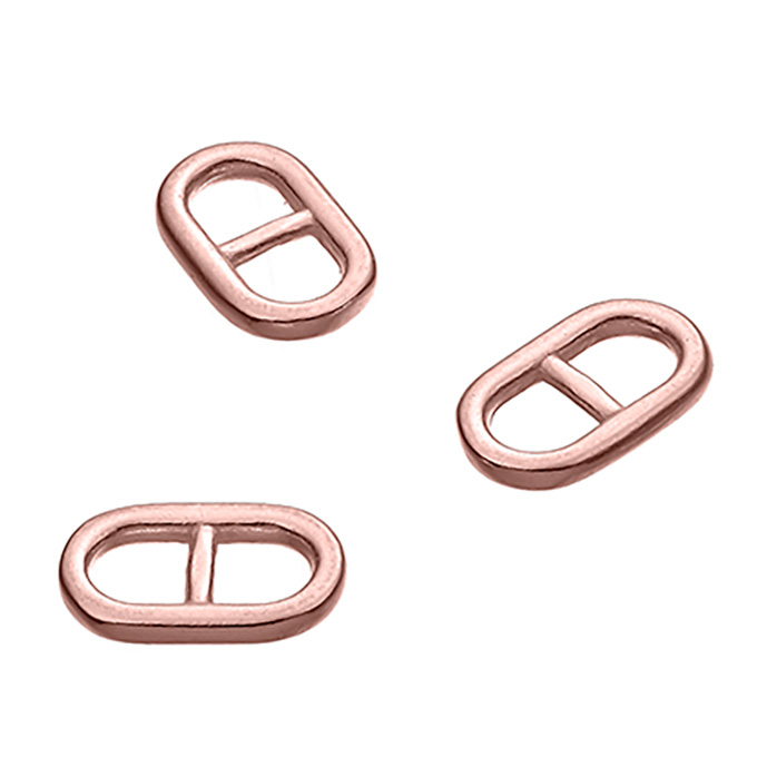 Sterling Silver Pink Gold 1 MICRON