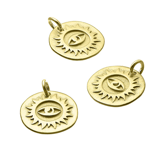 Sterling Silver Yellow Gold 1 MICRON