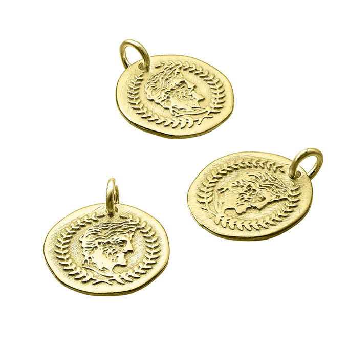 Sterling Silver Yellow Gold 1 MICRON