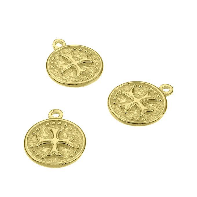 Sterling Silver Yellow Gold 1 MICRON