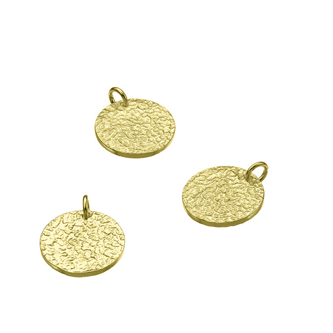 Sterling Silver Yellow Gold 1 MICRON