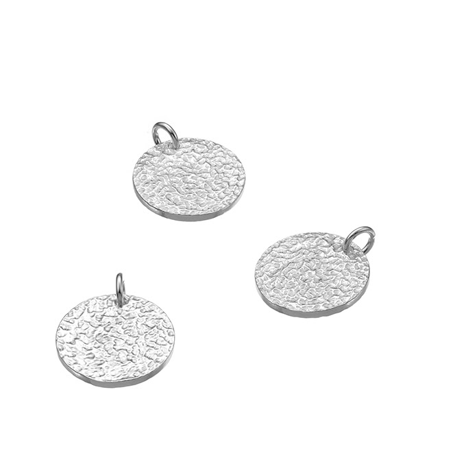 Sterling Silver White Rhodium