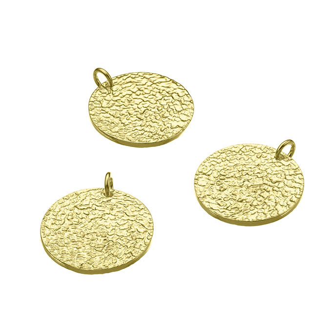 Sterling Silver Yellow Gold 1 MICRON