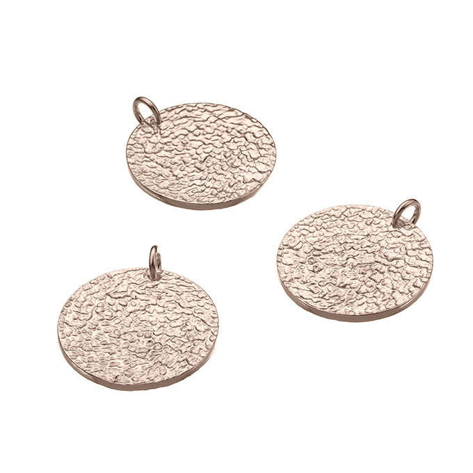 Sterling Silver Pink Gold 1 MICRON