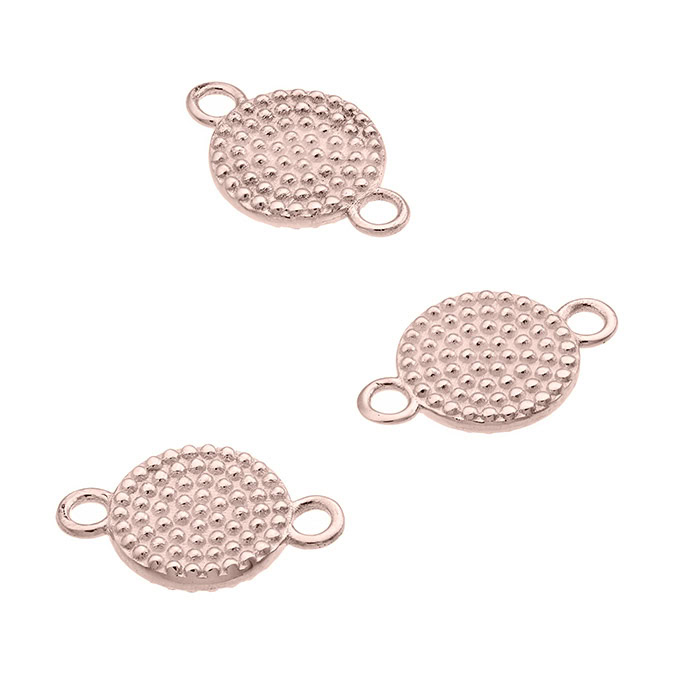 Sterling Silver Pink Gold 1 MICRON