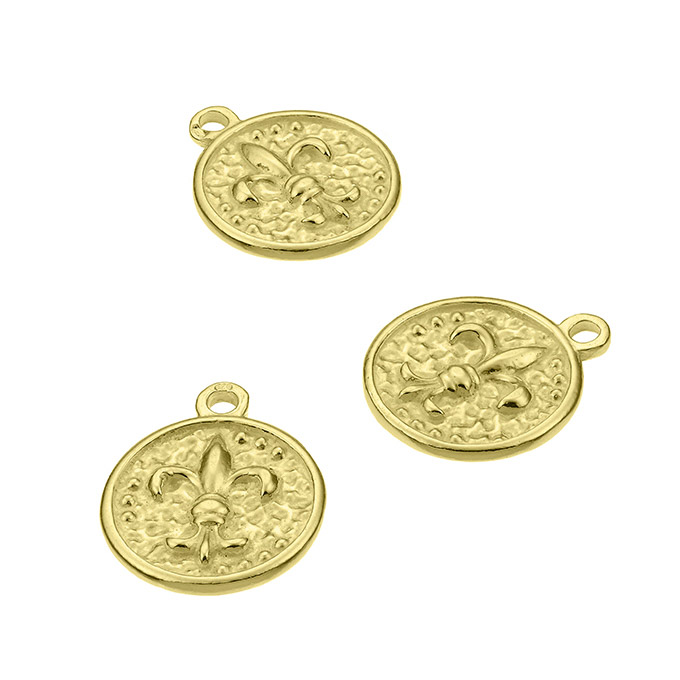 Sterling Silver Yellow Gold 1 MICRON