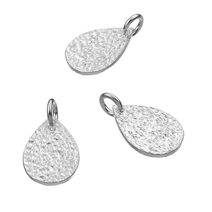 Sterling Silver White Rhodium