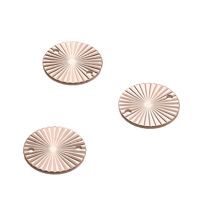 Sterling Silver Pink Gold 1 MICRON