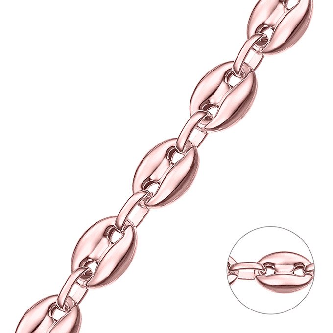 Sterling Silver Pink Gold 1 MICRON