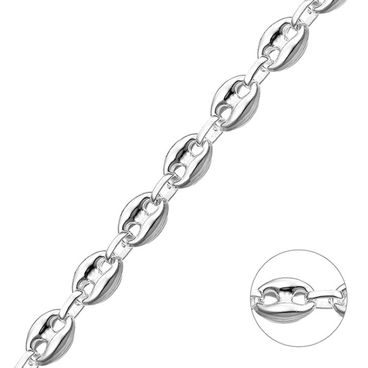 Catena marina vuota 8,1mm (1m)