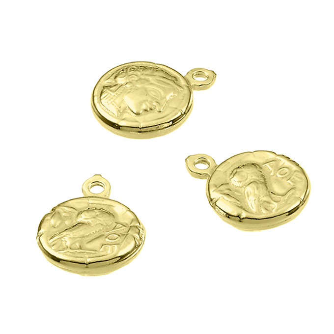 Sterling Silver Yellow Gold 1 MICRON