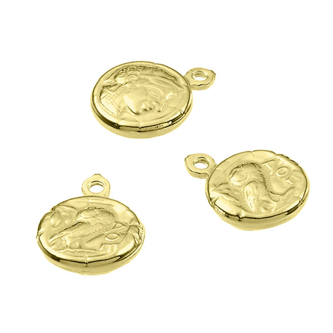 Sterling Silver Yellow Gold 3 MICRONS