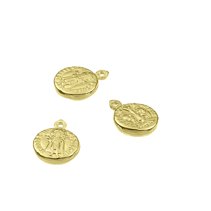 Sterling Silver Yellow Gold 1 MICRON