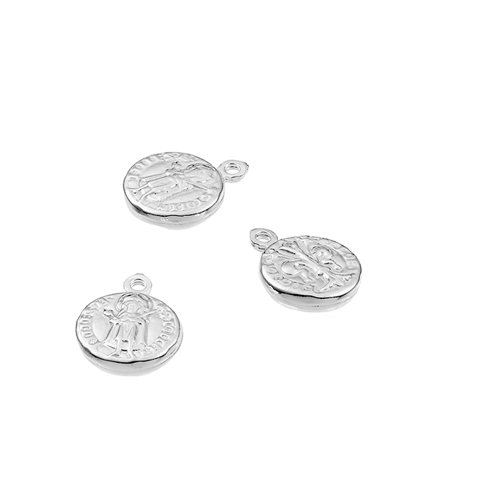 Sterling Silver White Rhodium