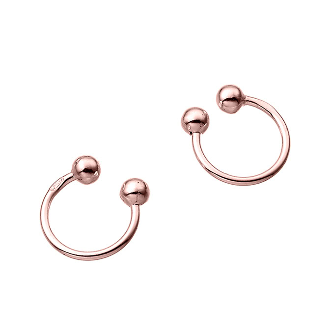 Sterling Silver Pink Gold 1 MICRON