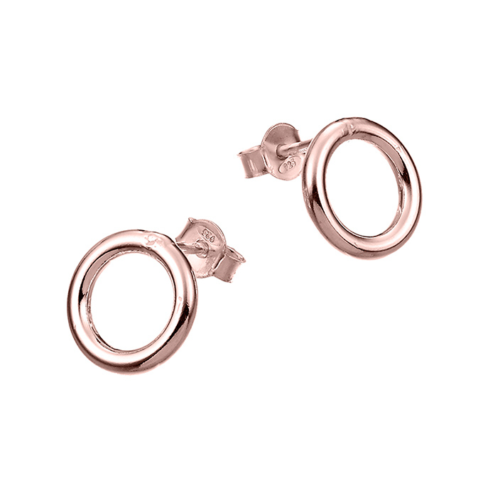 Sterling Silver Pink Gold 1 MICRON