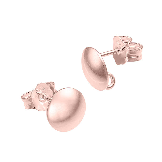 Sterling Silver Pink Gold 1 MICRON