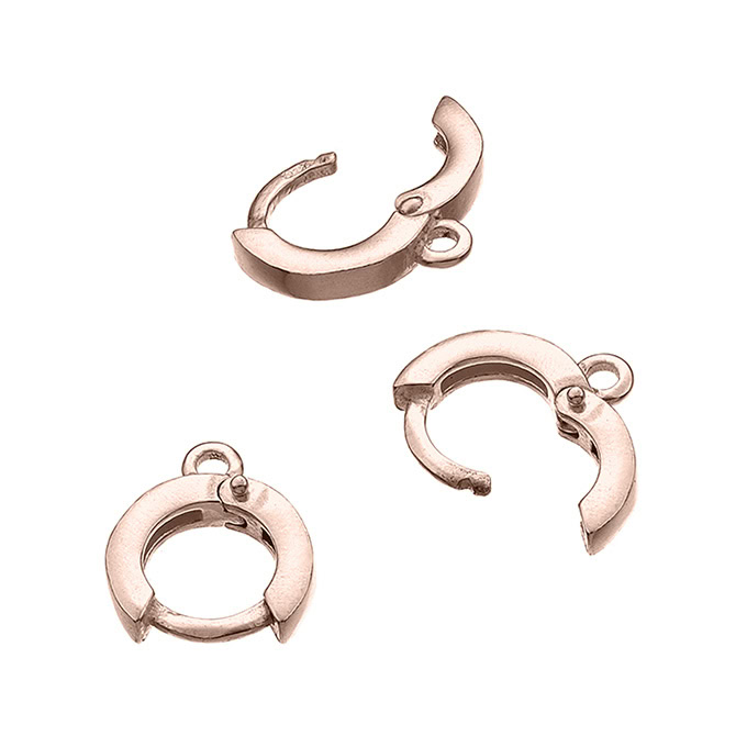 Sterling Silver Pink Gold 1 MICRON