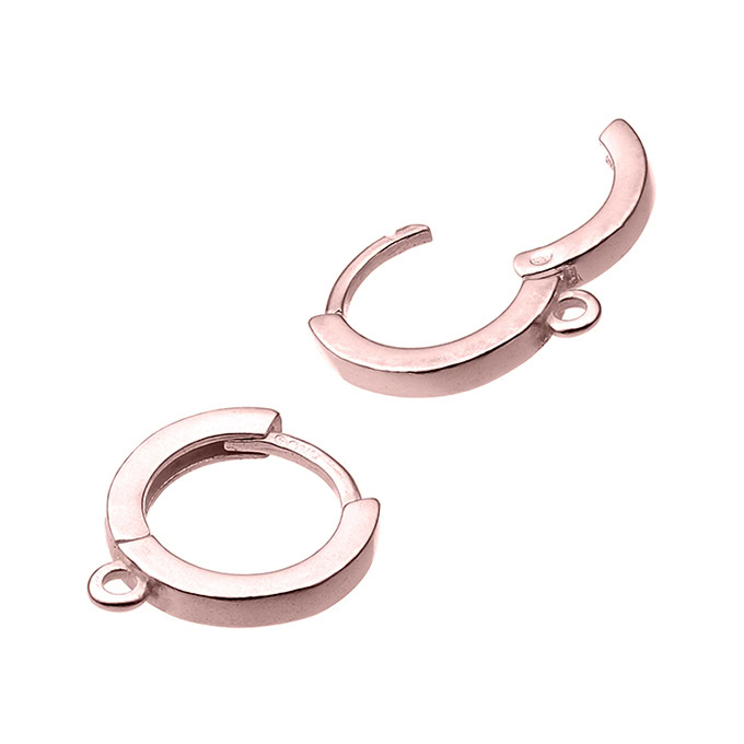 Sterling Silver Pink Gold 1 MICRON