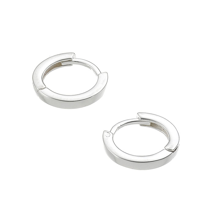 13mm round clip earrings (1pair)