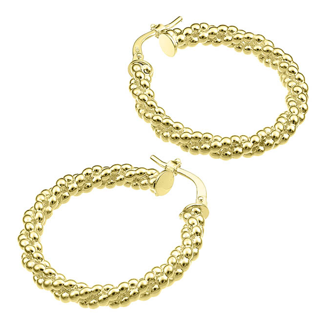 Sterling Silver Yellow Gold 1 MICRON