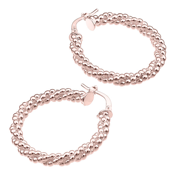 Sterling Silver Pink Gold 1 MICRON