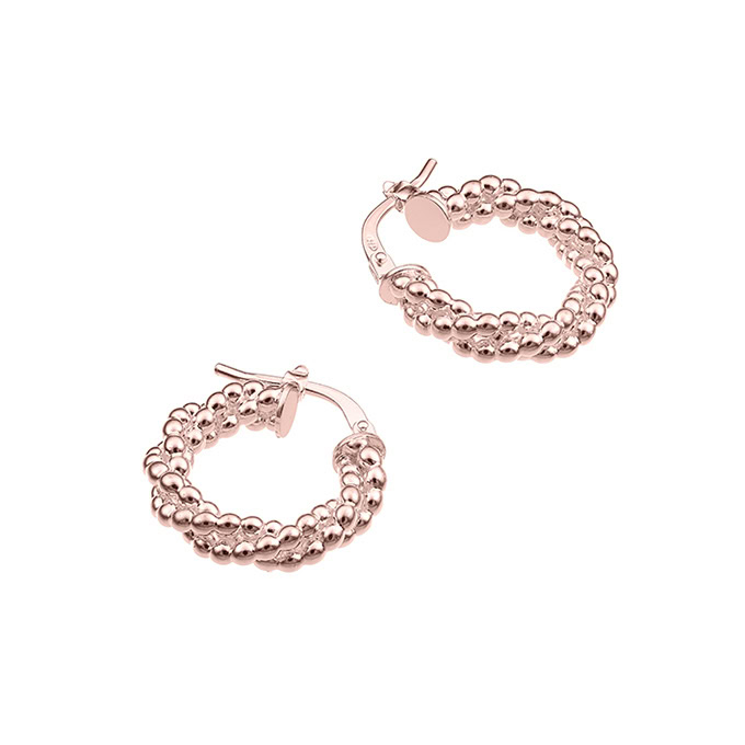 Sterling Silver Pink Gold 1 MICRON