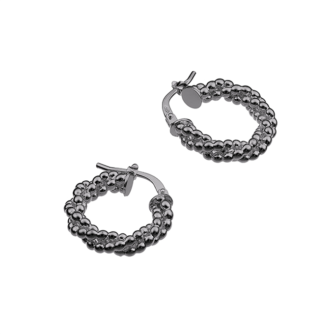 Sterling Silver Black Rhodium