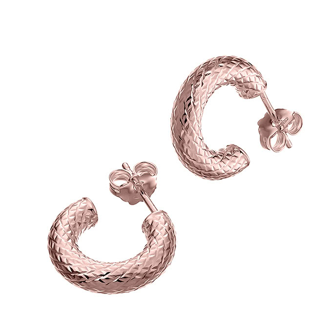 Sterling Silver Pink Gold 1 MICRON