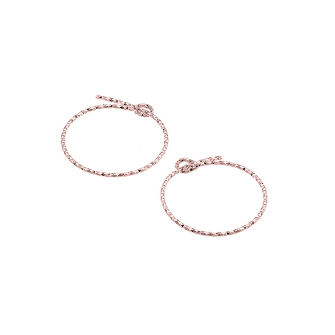 Sterling Silver Pink Gold 1 MICRON