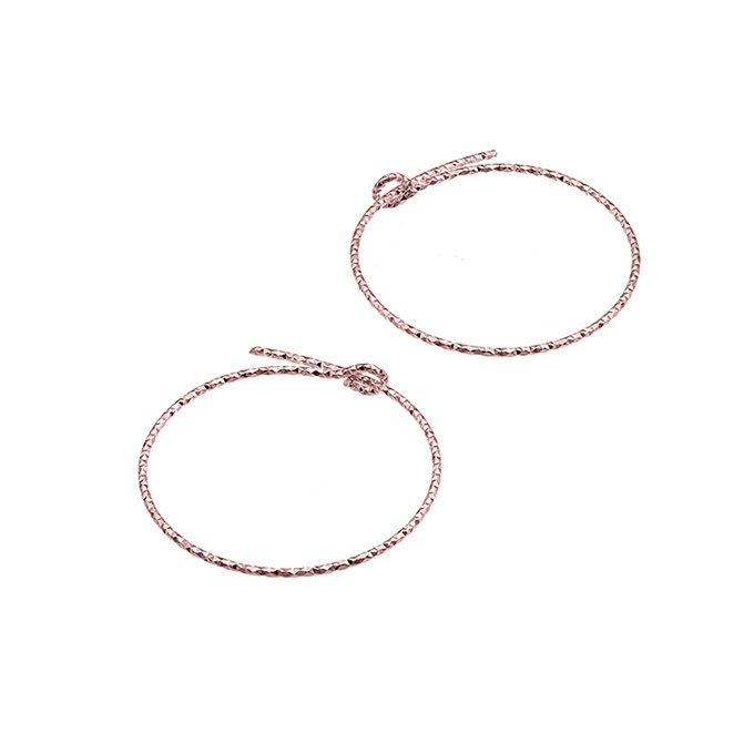 Sterling Silver Pink Gold 1 MICRON