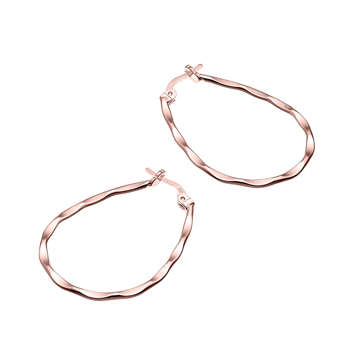 Sterling Silver Pink Gold 1 MICRON