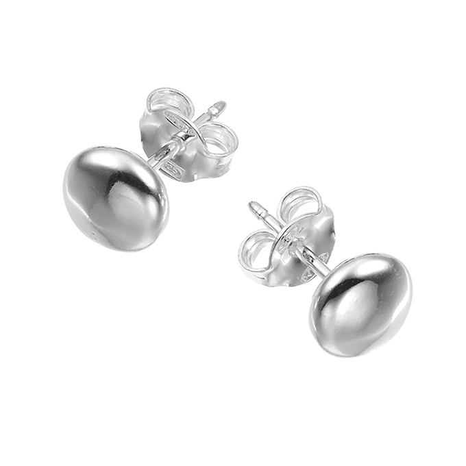 Boucles d’oreilles pastilles 7mm (1paire)