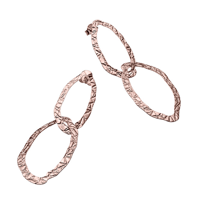 Sterling Silver Pink Gold 1 MICRON