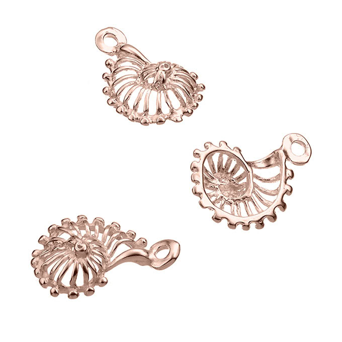 Sterling Silver Pink Gold 1 MICRON