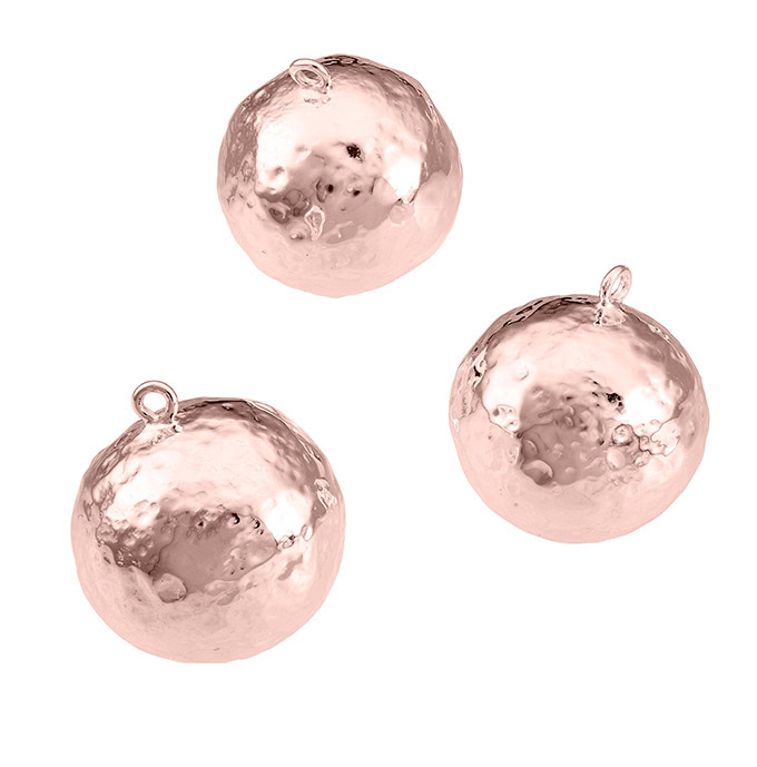 Sterling Silver Pink Gold 1 MICRON