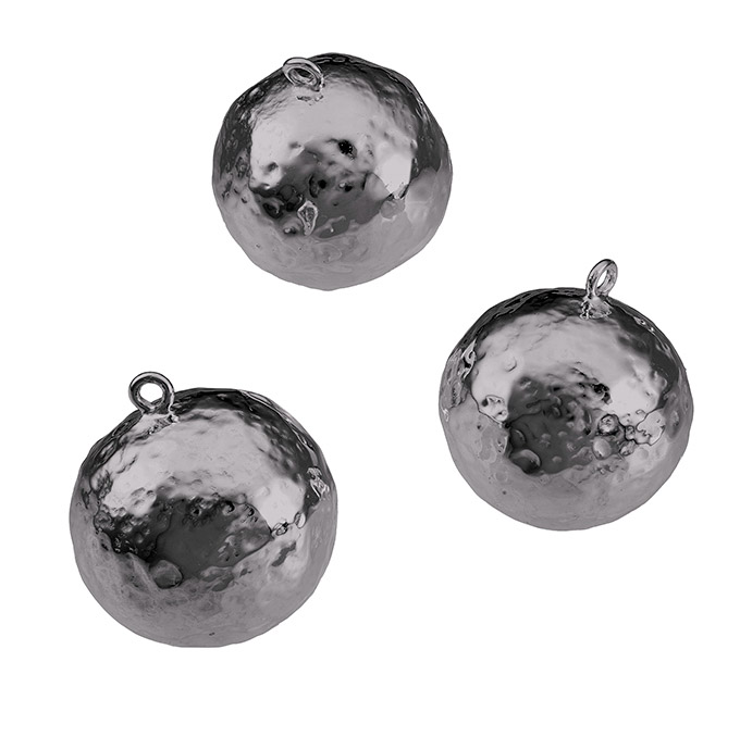 Sterling Silver Black Rhodium