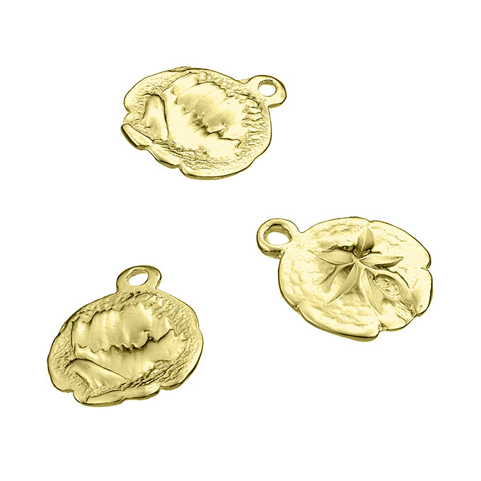 Sterling Silver Yellow Gold 1 MICRON