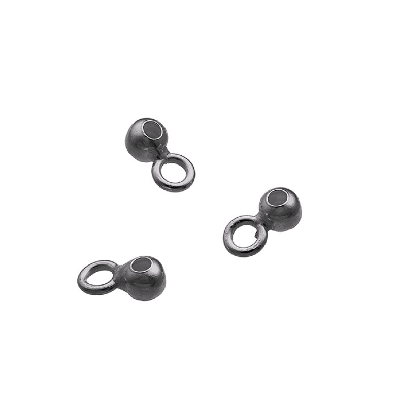 Sterling Silver Black Rhodium