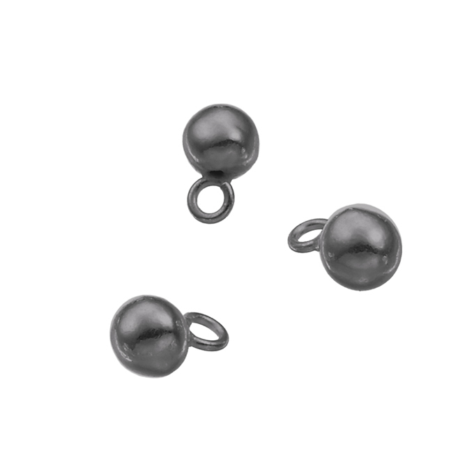 Sterling Silver Black Rhodium