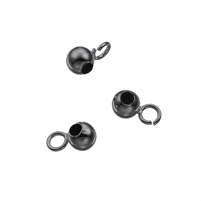 Sterling Silver Black Rhodium