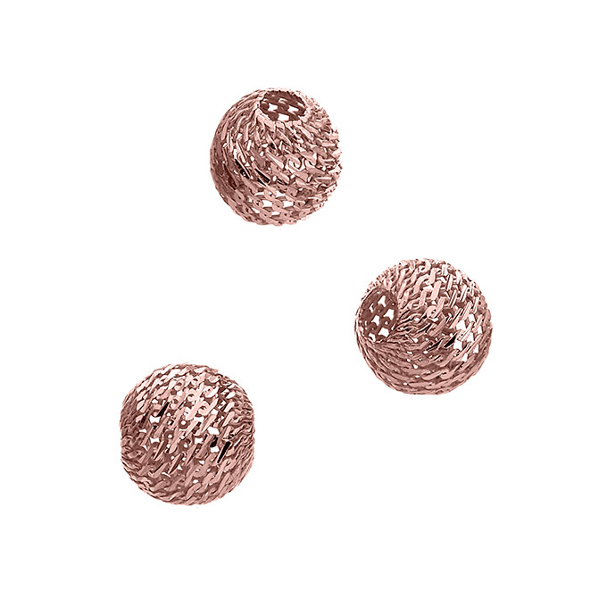 Sterling Silver Pink Gold 1 MICRON