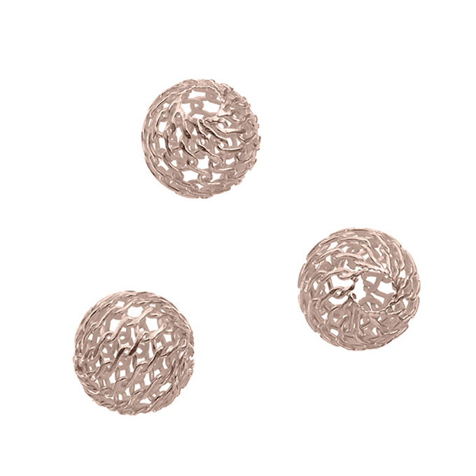 Sterling Silver Pink Gold 1 MICRON