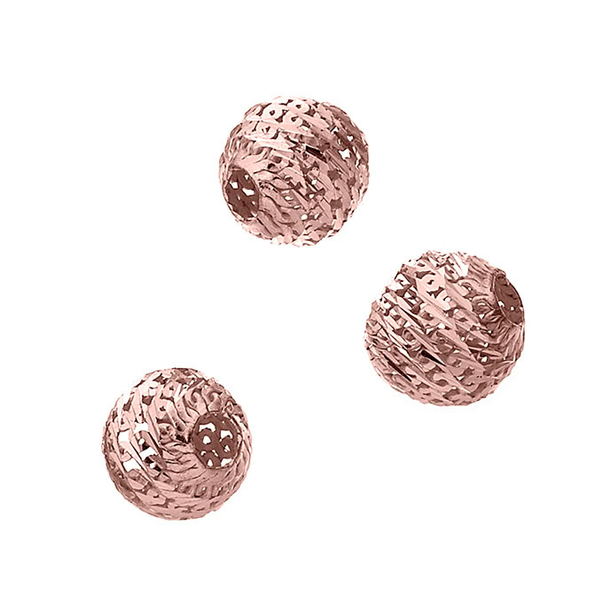 Sterling Silver Pink Gold 1 MICRON