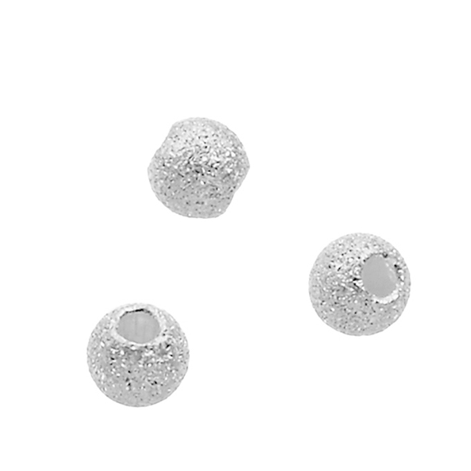 Palline diamantate 3mm foro 1,1mm (circa 200pz)