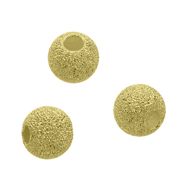GOLDFILLED – Facettierte Perle 7mm Loch 2,7mm (20Stk)